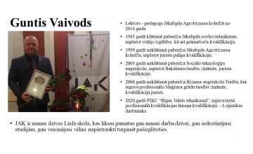 Foto kolāža “Mūsu skolas absolventi JAK darbinieki 2022. gadā