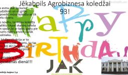 Jēkabpils Agrobiznesa koledža svin 93!