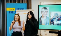  “Uzlādē līderību - iejūties Eiropas politiķa ādā!” pasākuma atskats