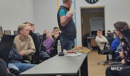 Viesojās pārstāvji no uzņēmuma SIA TET