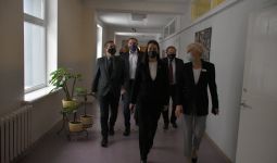 IZM ministre Anita Muižniece viesojās koledžā