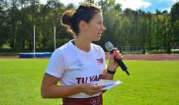 Koledžas komanda Olimpiskajā dienā Jēkabpilī!
