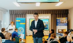  “Uzlādē līderību - iejūties Eiropas politiķa ādā!” pasākuma atskats