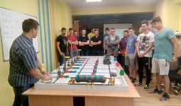 Robotikas sacensības “Ring MASTER” 