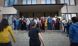 Dienesta Viesnīcā dzīvojošo pirmkursnieku iesvētības