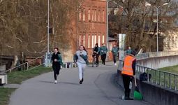 DV rīta skrējiens “ Celies! Velies un skrien”