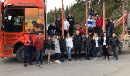 Mācību ekskursija topošajiem loģistikas darbiniekiem