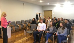 Pašpārvalžu tikšanās ar direktori Ritu Poli