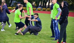 Koledžas komanda Olimpiskajā dienā Jēkabpilī!