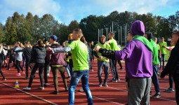 Koledžas komanda Olimpiskajā dienā Jēkabpilī!