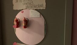 Dienesta viesnīcā tiek svinēta Valentīndiena