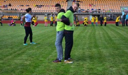 Koledžas komanda Olimpiskajā dienā Jēkabpilī!