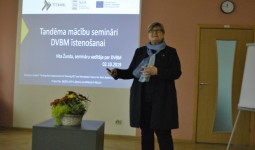 Reģionālais seminārs darba vidē balstītu (DVB) mācību jomā „Reģionālā sadarbība DVB mācību atbalstam”.
