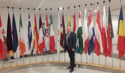 Pedagogs G.Vaivods  apmeklē Eiropas Parlamentu Briselē