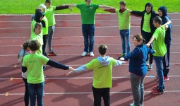 Koledžas komanda Olimpiskajā dienā Jēkabpilī!
