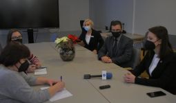 IZM ministre Anita Muižniece viesojās koledžā