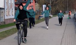 DV rīta skrējiens “ Celies! Velies un skrien”
