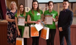 1.vieta profesionālās meistarības  konkursā “Gudrais Grāmatvedis”