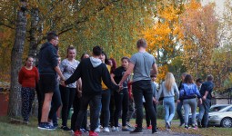 Dienesta Viesnīcā dzīvojošo pirmkursnieku iesvētības
