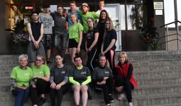 Dienesta viesnīcas lapenītes atklāšana un vakara skrējiens