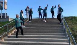DV rīta skrējiens “ Celies! Velies un skrien”