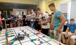 Robotikas sacensības “Ring MASTER” 