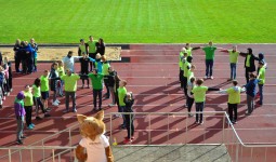 Koledžas komanda Olimpiskajā dienā Jēkabpilī!