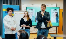  “Uzlādē līderību - iejūties Eiropas politiķa ādā!” pasākuma atskats