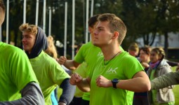 Koledžas komanda Olimpiskajā dienā Jēkabpilī!