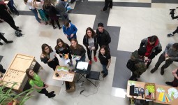 Jēkabpils Agrobiznesa koledžas audzēkņu un studentu pašpārvaldes jaunieši karjeras un izglītības izaugsmes dienā “Atver durvis nākotnei”