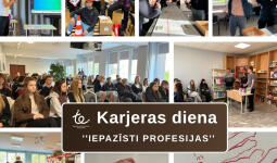 Karjeras diena – iepazīsti, izmēģini, izvēlies!