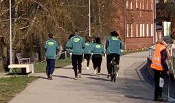 DV rīta skrējiens “ Celies! Velies un skrien”