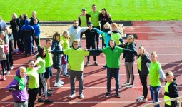 Koledžas komanda Olimpiskajā dienā Jēkabpilī!