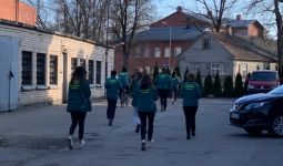 DV rīta skrējiens “ Celies! Velies un skrien”