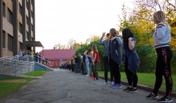 Dienesta Viesnīcā dzīvojošo pirmkursnieku iesvētības