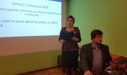 MŪŽIZGLĪTĪBA – „EPALE atbalsts pieaugušo izglītībā pašvaldībās”.
