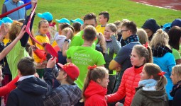 Koledžas komanda Olimpiskajā dienā Jēkabpilī!