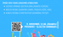 Aicinām jauniešus piedalīties aizraujošā tīklošanās konferencē [SA]darbojamies!