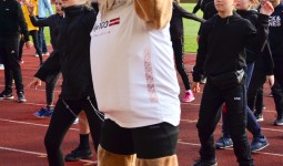 Koledžas komanda Olimpiskajā dienā Jēkabpilī!