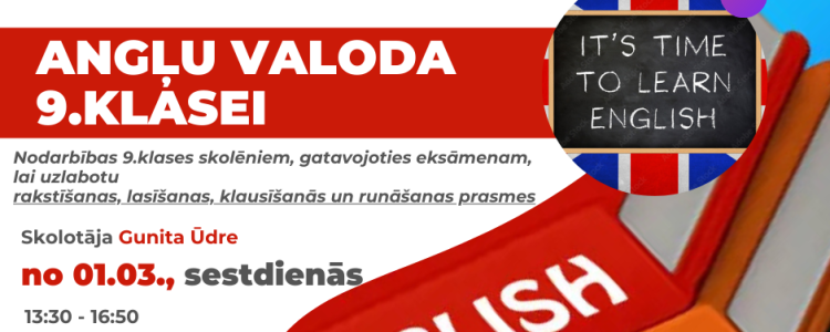 Angļu valoda 9.klasei