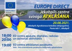 EUROPE DIRECT Jēkabpils centra svinīgā atklāšana