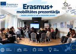 4. kursa audzēkņi iepazīst Erasmus+ mobilitātes iespējas 