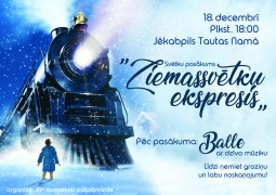 Kāp Ziemassvētku ekspresī un brauc iekšā ziemā!