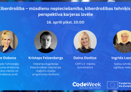 “Kiberdrošība - tā ir mūsu šodiena!”