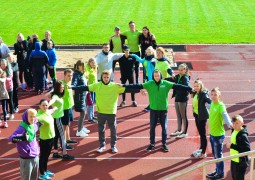 Koledžas komanda Olimpiskajā dienā Jēkabpilī!