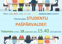 Pievienojies studentu pašpārvaldei!