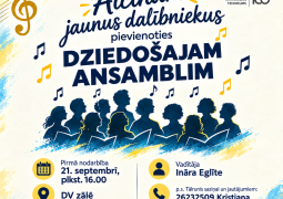 Tava balss var kļūt par daļu no mūsu skanējuma