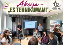 „ES TEHNIKUMAM” – ATMIŅAS, IEDVESMA UN PROFESIJAS PIEREDZE