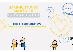 Mācību stunda skolēniem par drošību un emocijām 