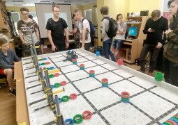 Robotikas sacensības “Ring MASTER” 